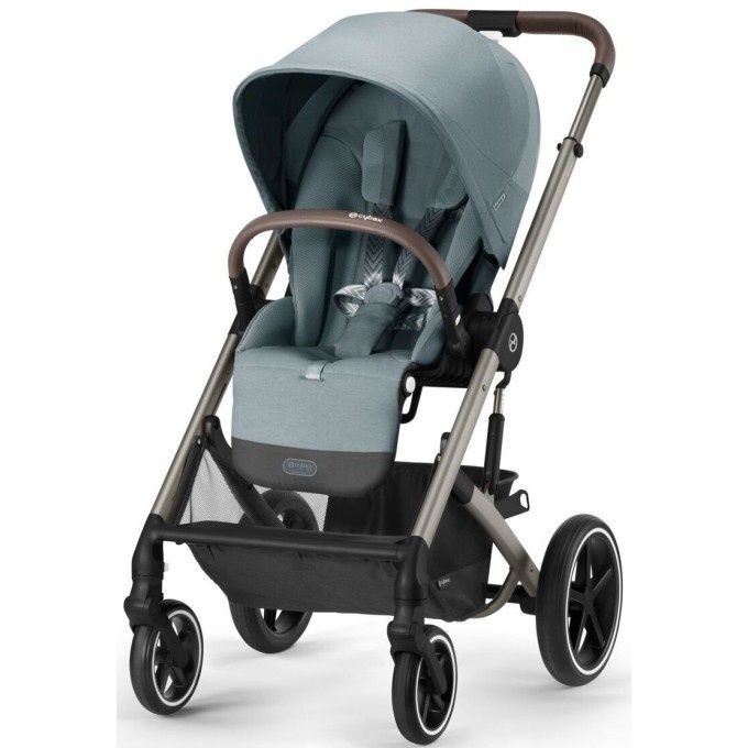 Коляска Cybex Balios S Lux Taupe 2 в 1 Sky Blue