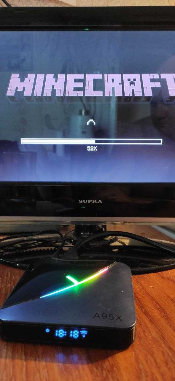 Смарт Android TV box A95X F3 медіа приставка Андроід 9 4/64 HDMI AV