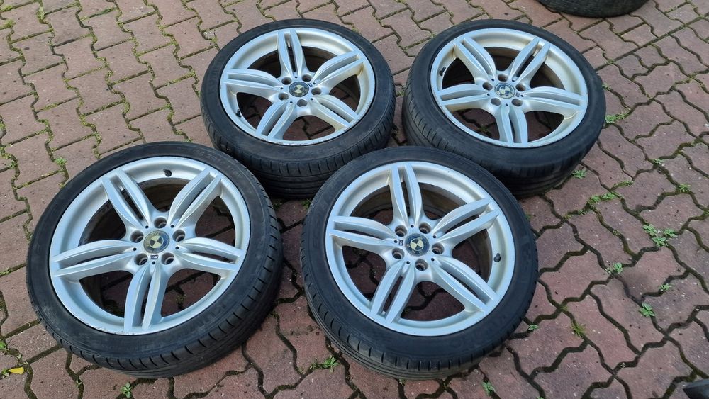 Koła felgi aluminiowe BMW F10 F11 opony Kumho 19 cali 5x120 M pakiet