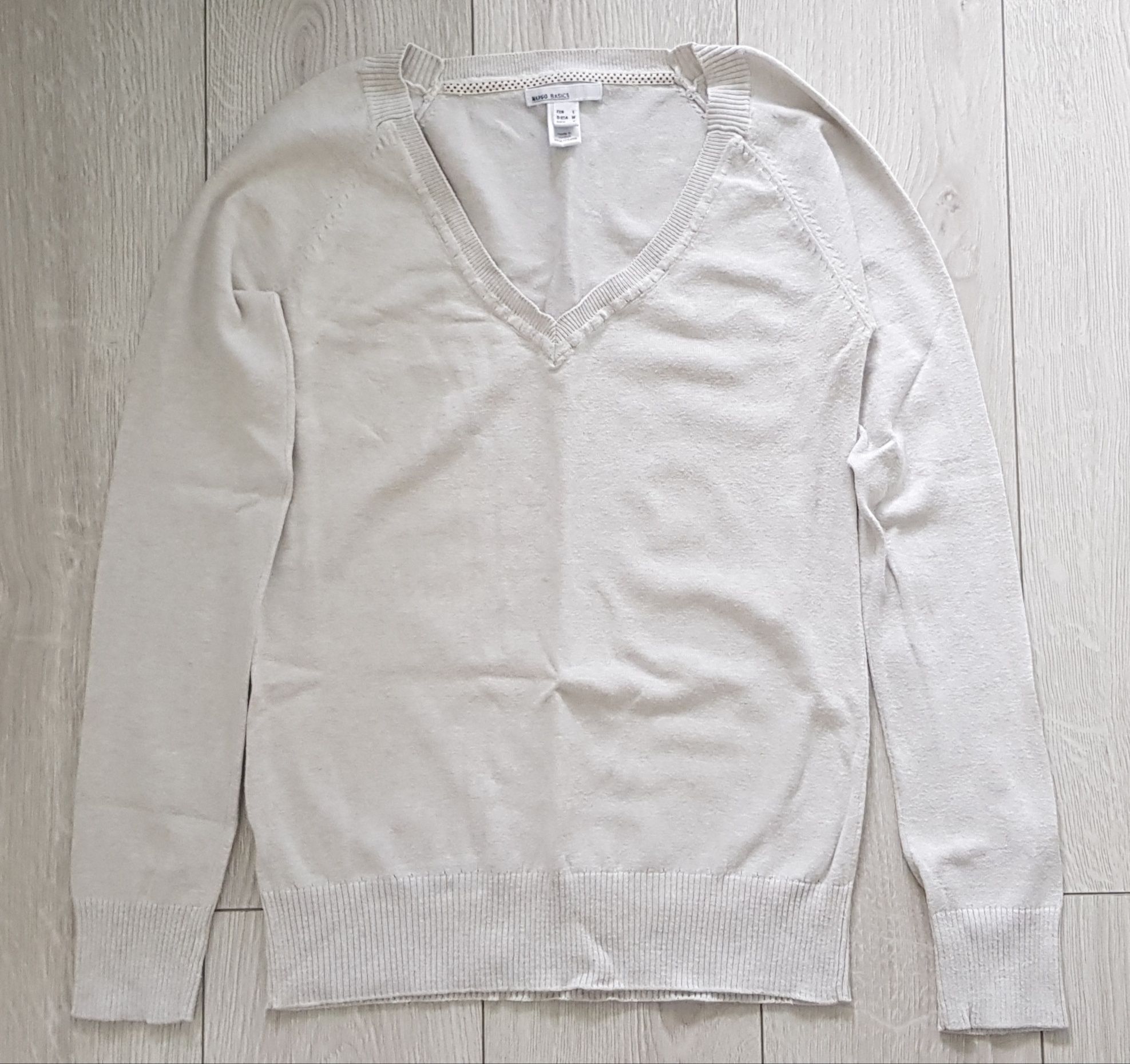 Beżowy sweter Mango rozm. L