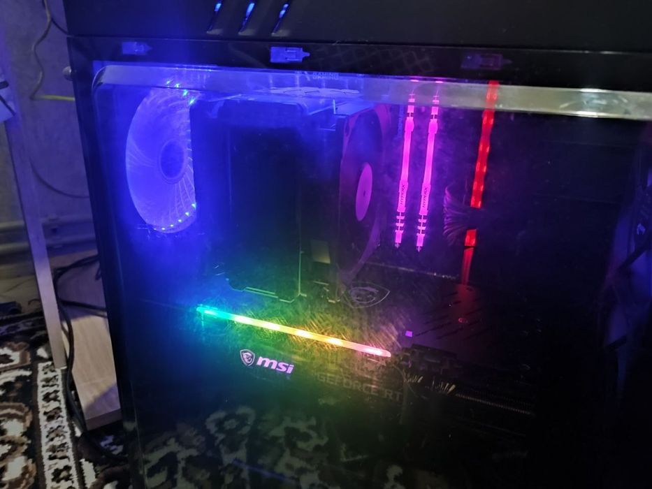 Ігровий PC | R5 3600x | 16 Ram DDR4 3600Мгц| MSI RTX 3060 Gaming Z Tri