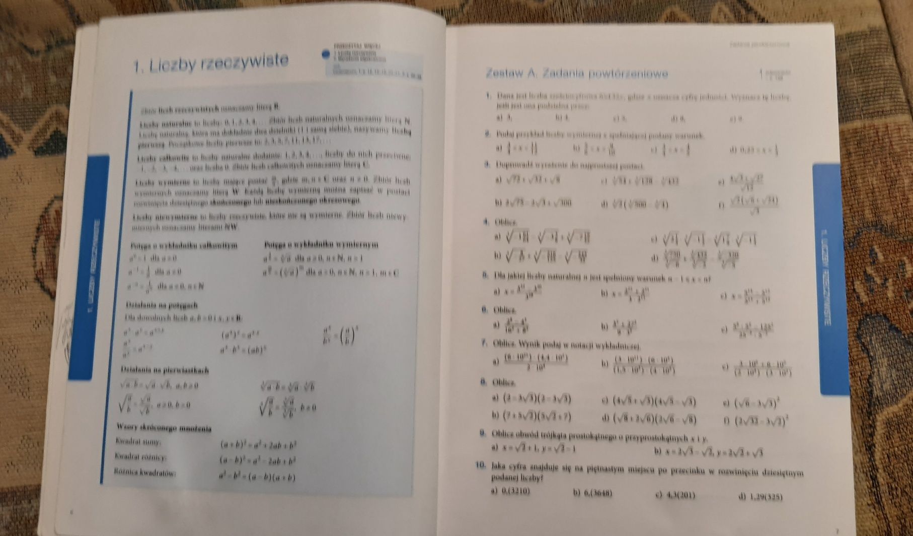 Zbior zadań i zestawów maturalnych do matematyki poziom podstawowy