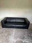 Sofa, kanapa Ikea Klippan skórzana czarna 2 szt