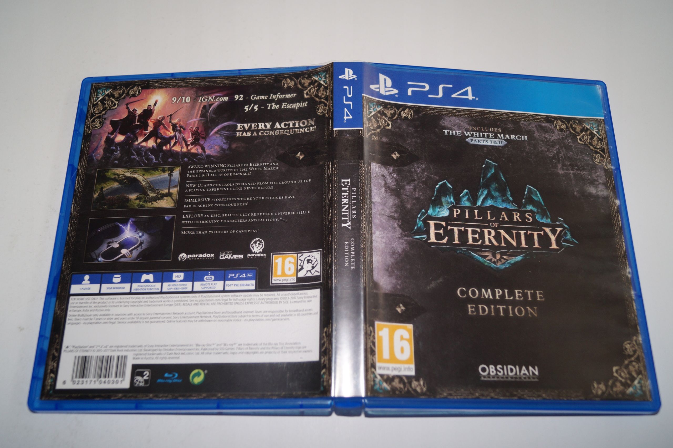 Pillars Of Eternity- Complete Edition Playstation 4 (Ps4) Pl Napisy