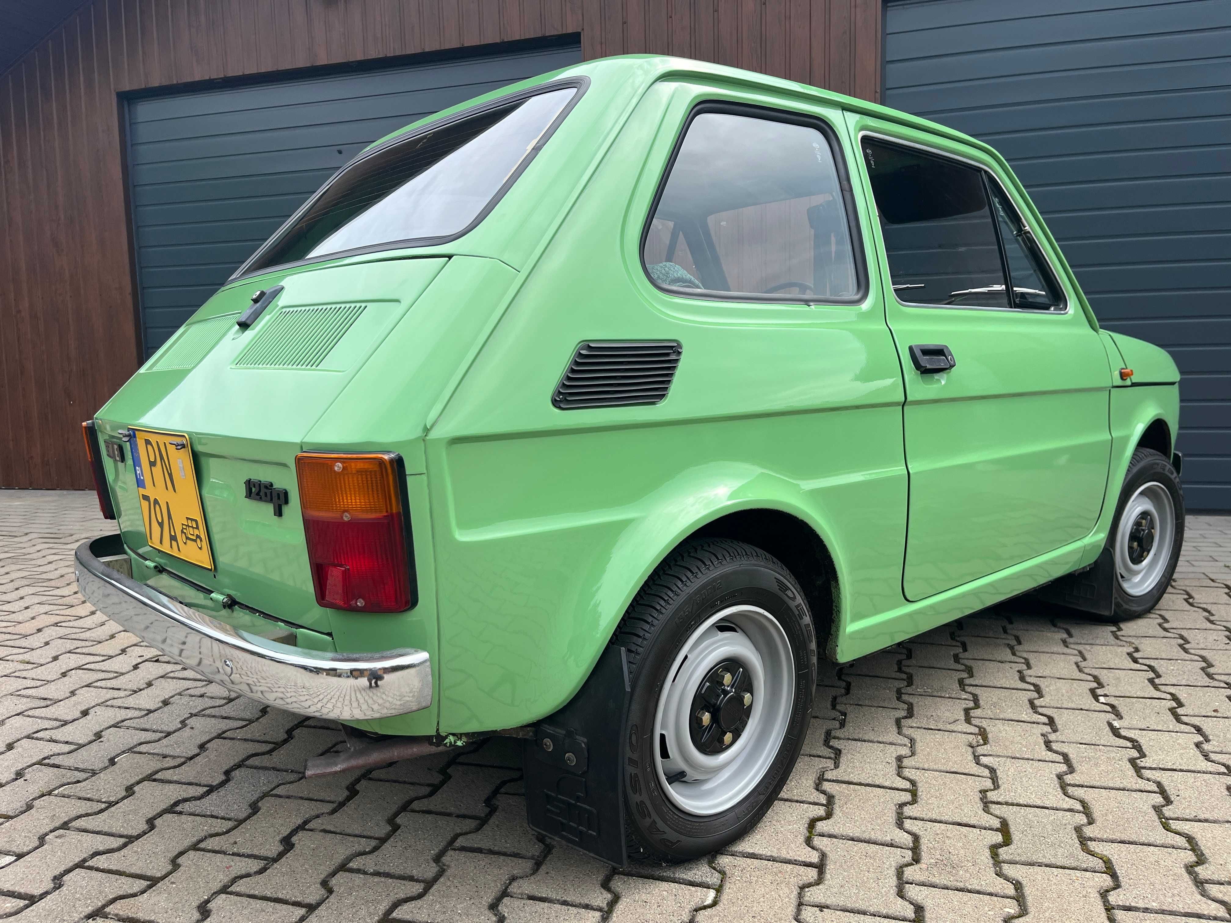 FIAT 126 p , maluch , ORYGINAŁ  3145 km - JAK NOWY