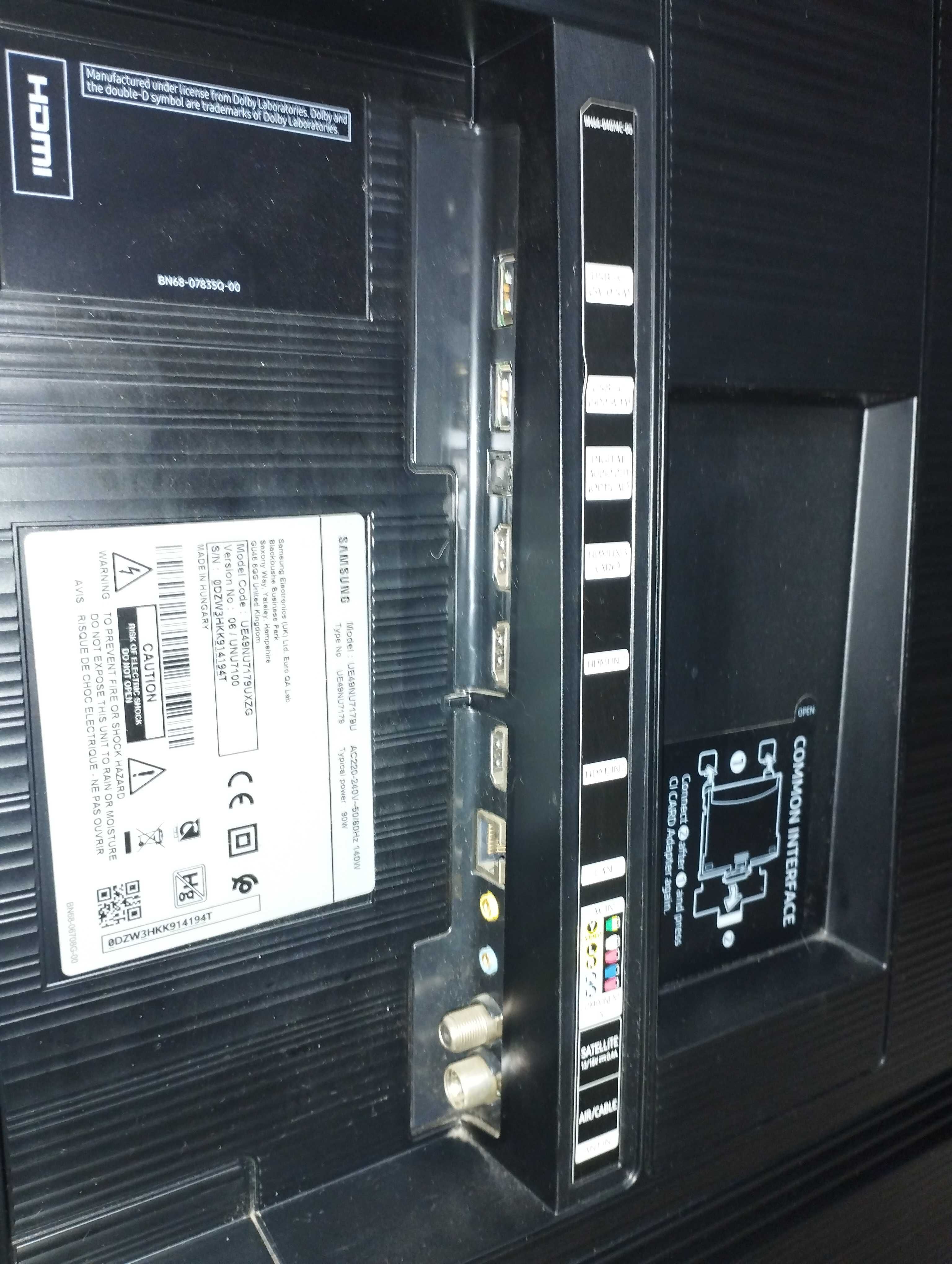 Telewizor Samsung 49 cali UE49NU(MU).. Smart