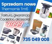 Thermomix tm6 nowy gwarancja faktura cookidoo voucher na warsztaty