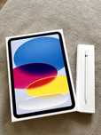 Tablet APPLE iPad 10th (2022) 256GB  + Apple Pencil 1. generacji