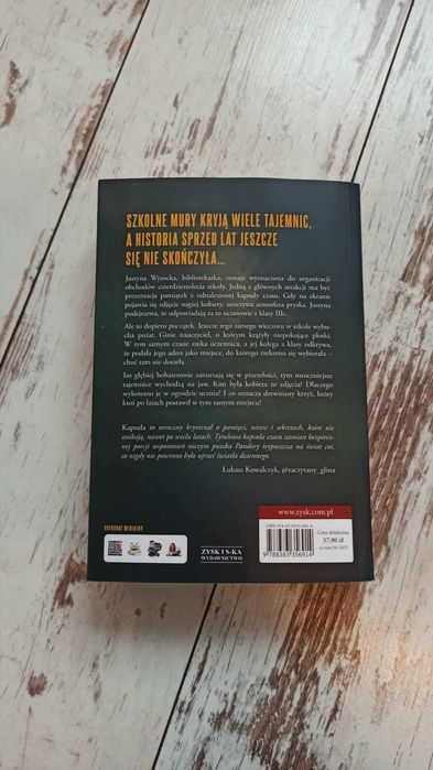 NOWOŚĆ  Kapsuła - Kryminał. Bardzo Wysokie noty!  Wójcik Thriller