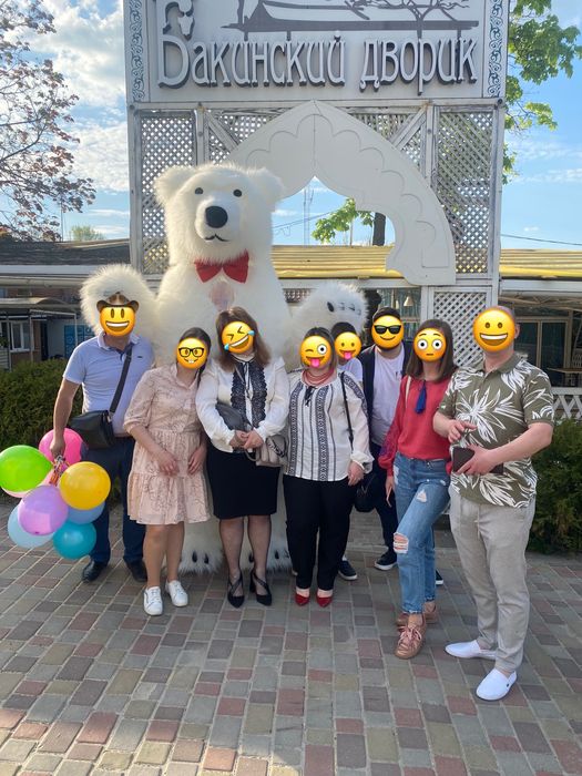 Аніматор ведмедик. Аниматор Мишка, Медведь. Патрон. Стриптиз. Зайка