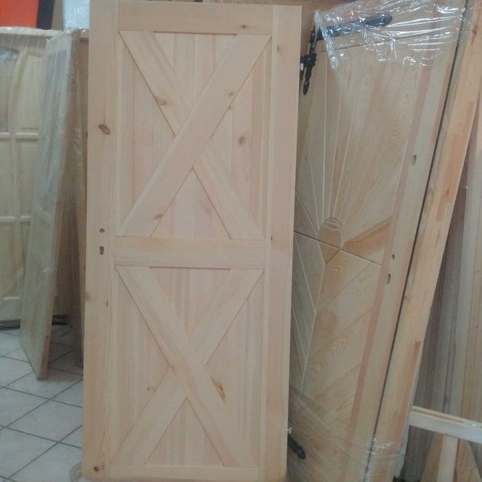 drzwi loft sosnowe drewniane goralskie OD RĘKI
