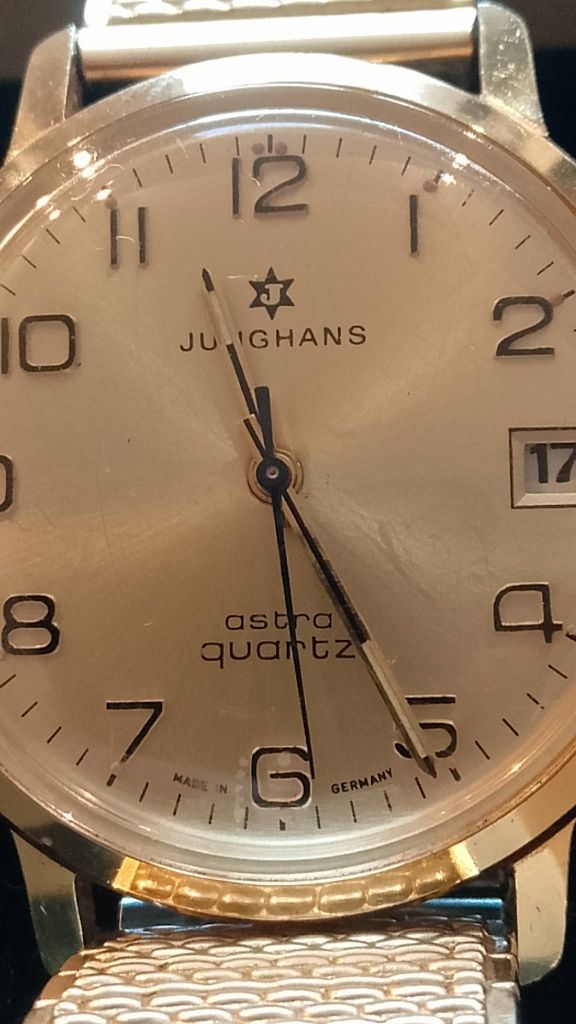 Bardzo rzadki zegarek junghans kwarcowy
