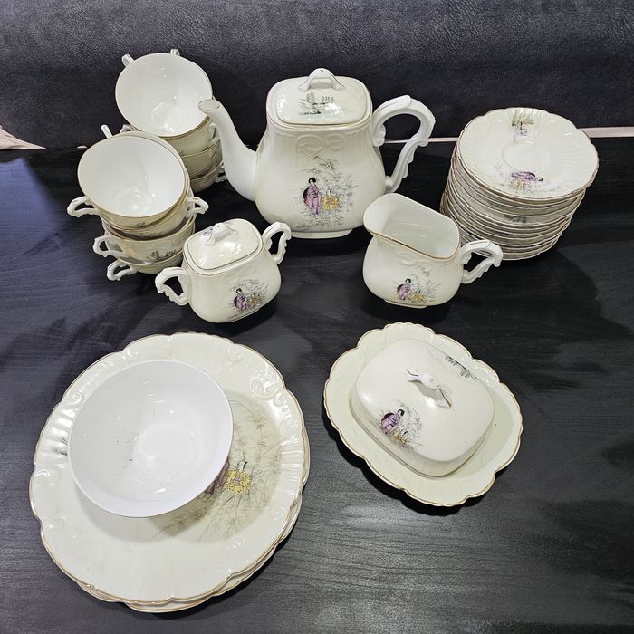 Serviço De Chá COMPLETO Dos Anos 60 (NUNCA USADO)