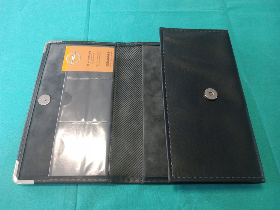 OPEL skóra Etui Futerał Teczka Instrukcja Książka Gwarancyjna Dokument