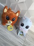 Nowe! Maskotki gang swojaków wiewiórka i meduza