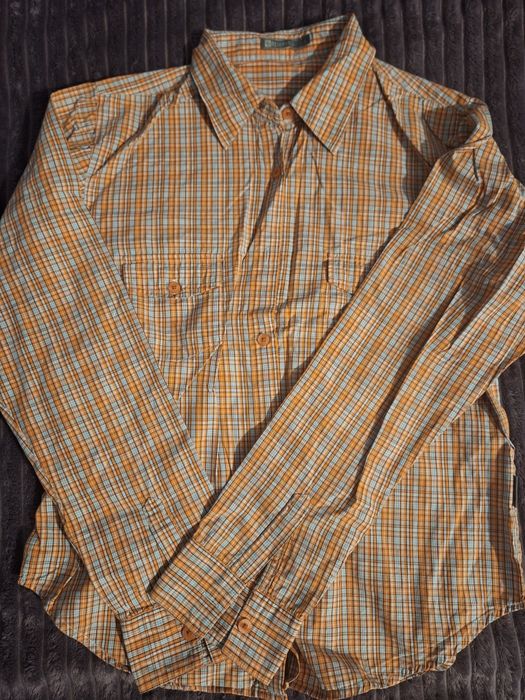 Koszula damska w kratkę rozm. L