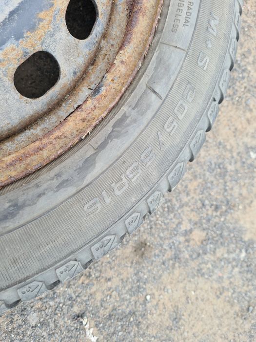 4szt KOŁA 5x112 16" et42 205/55 +opony zimowe AUDI A3 A4 A6 VW Passat
