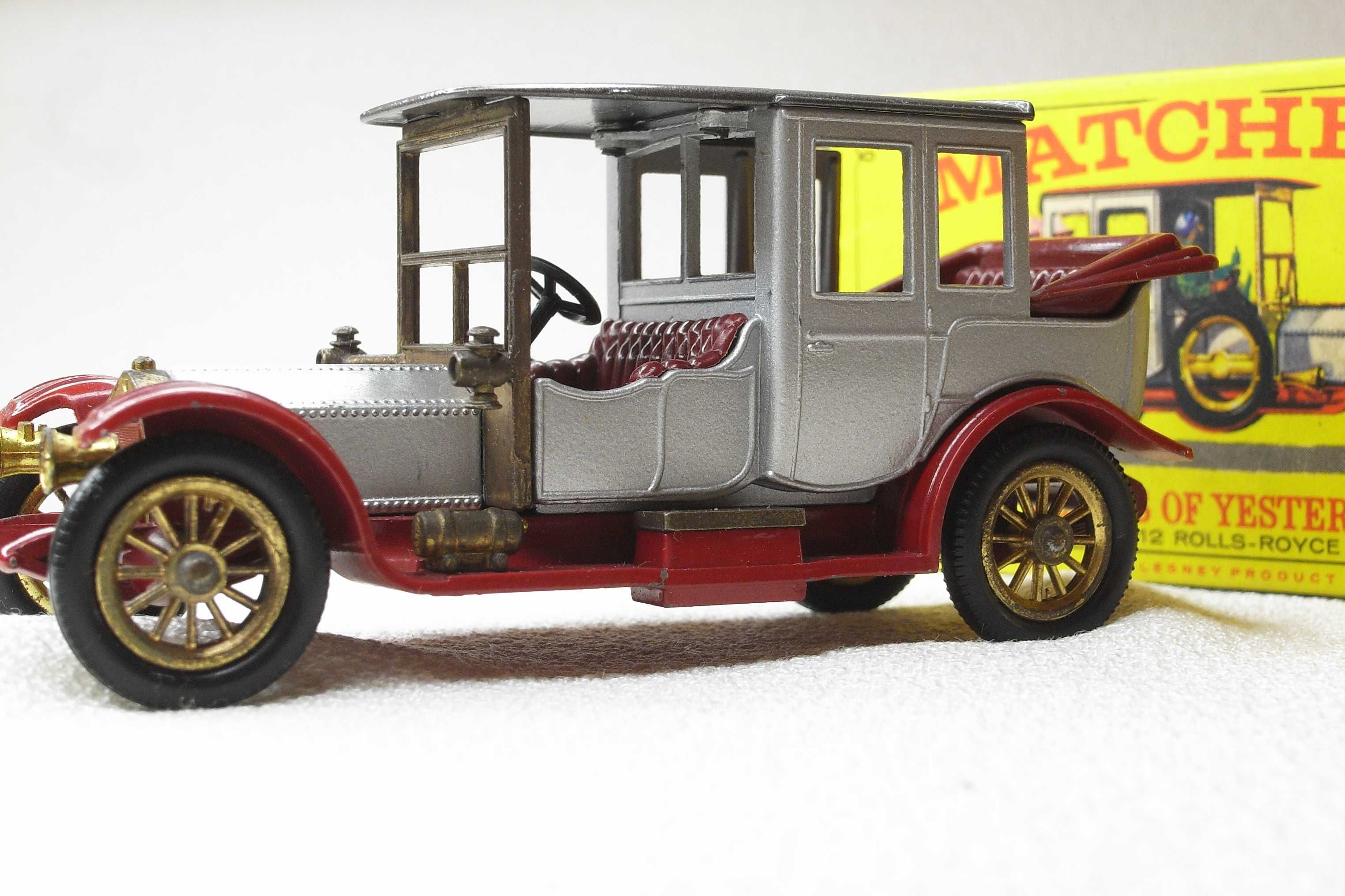 Y-7 1912 Rolls Royce Matchbox Models of Yesteryear Lesney