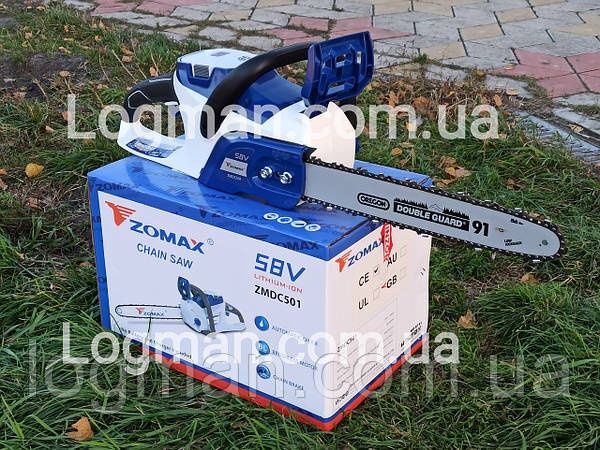 Аккумуляторна пила Zomax ZMDC 501 (58 V,4.0 Ah,Samsung battery) Зомакс