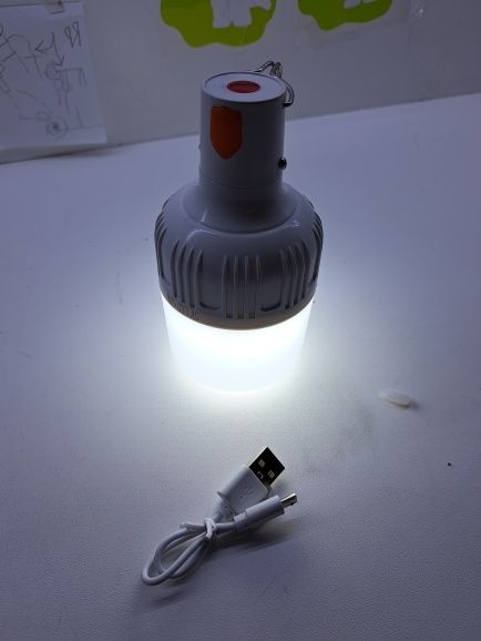 Лампа акумуляторна, світлодіодна лампочка