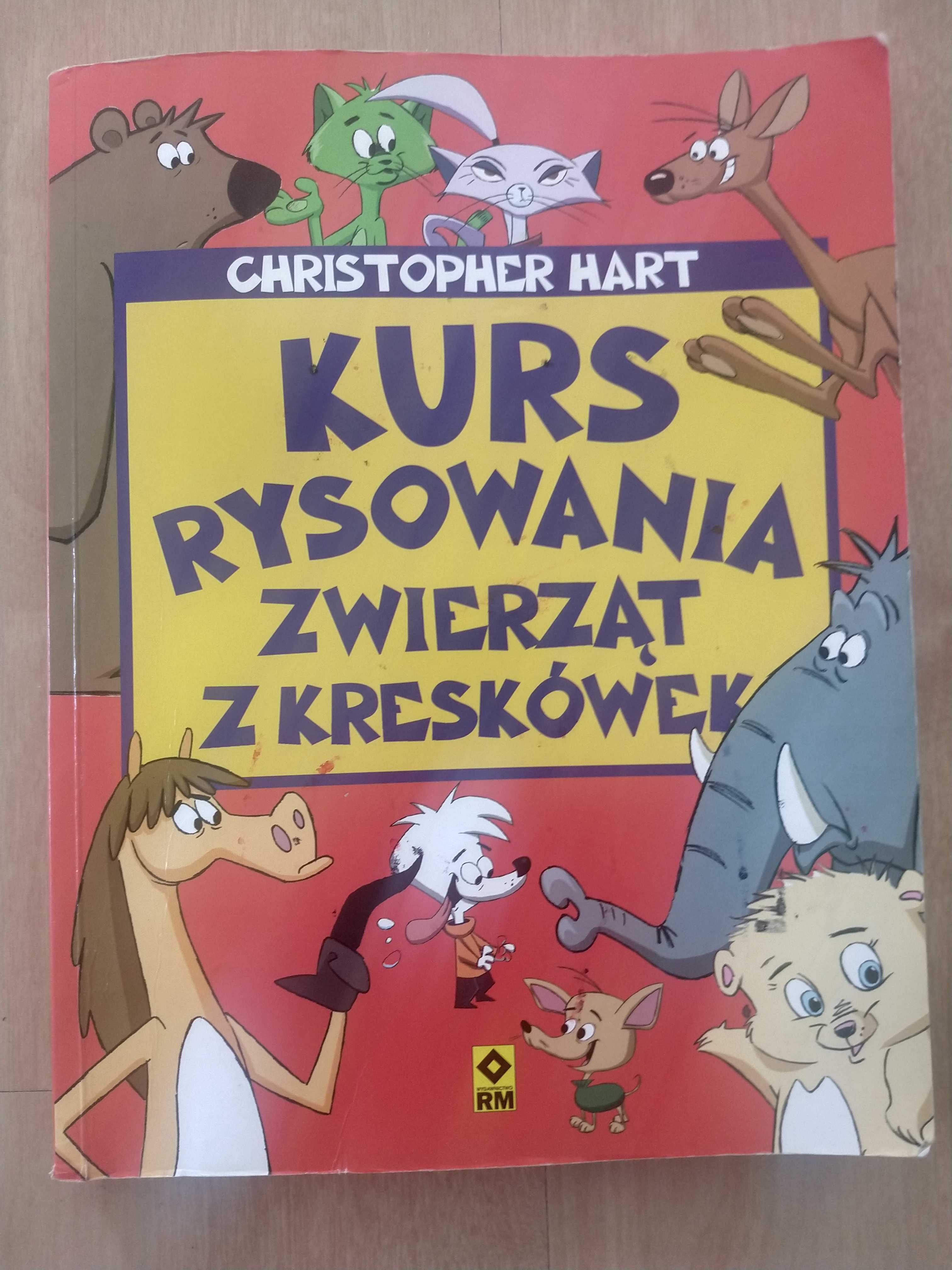 Kurs rysowania zwierząt z kreskówek Christopher Hart