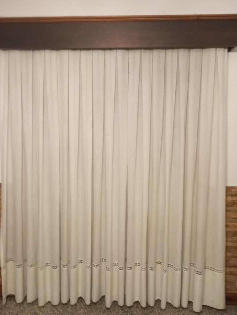 Cortinas, oferta da sanefa