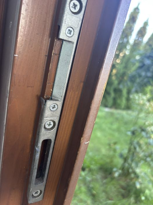 Drzwi zewnętrzne dwu skrzydłowe piękne