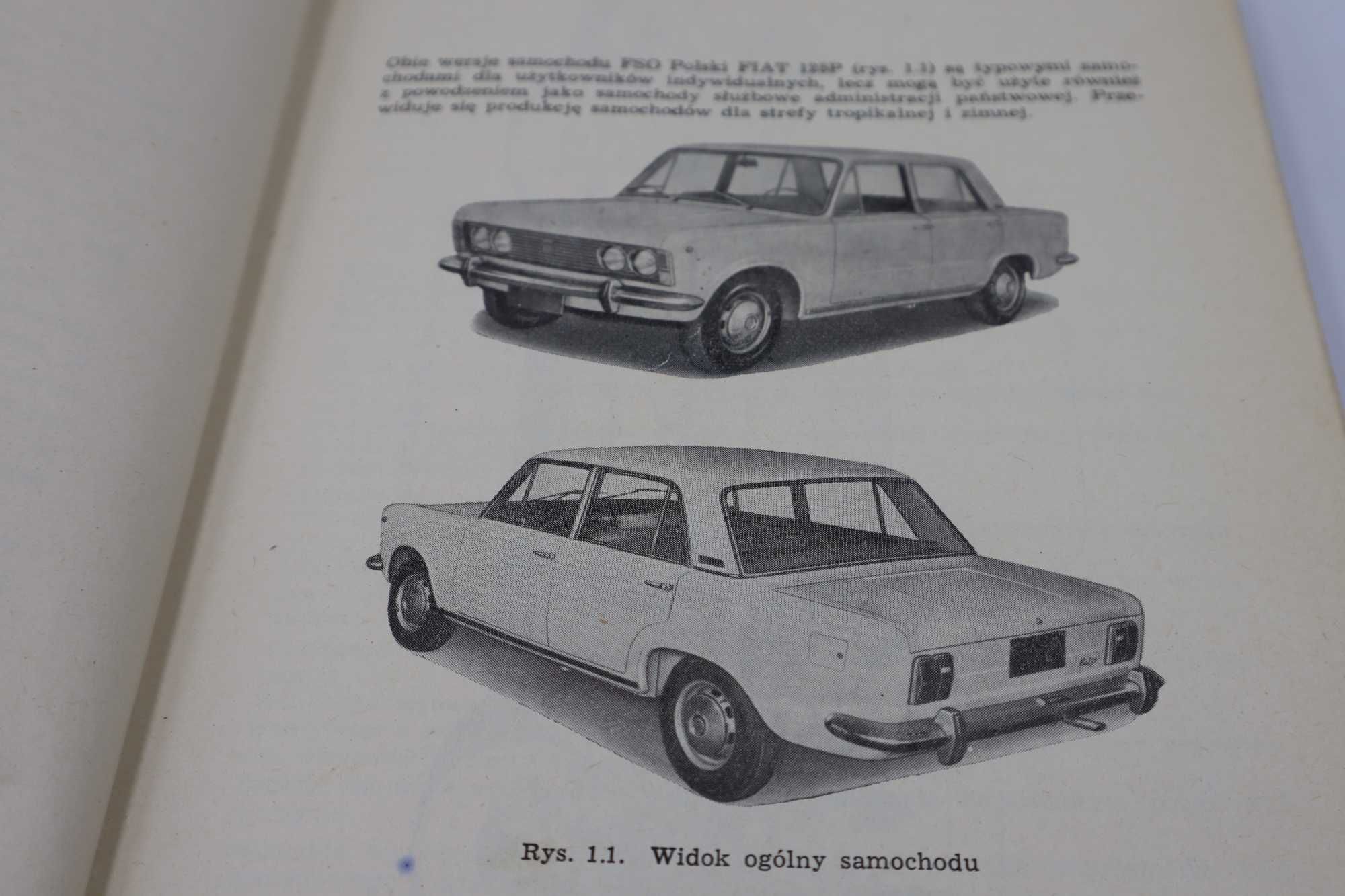 Polski Fiat 125p Budowa Działanie Obsługa wydanie 1 1969 r ls
