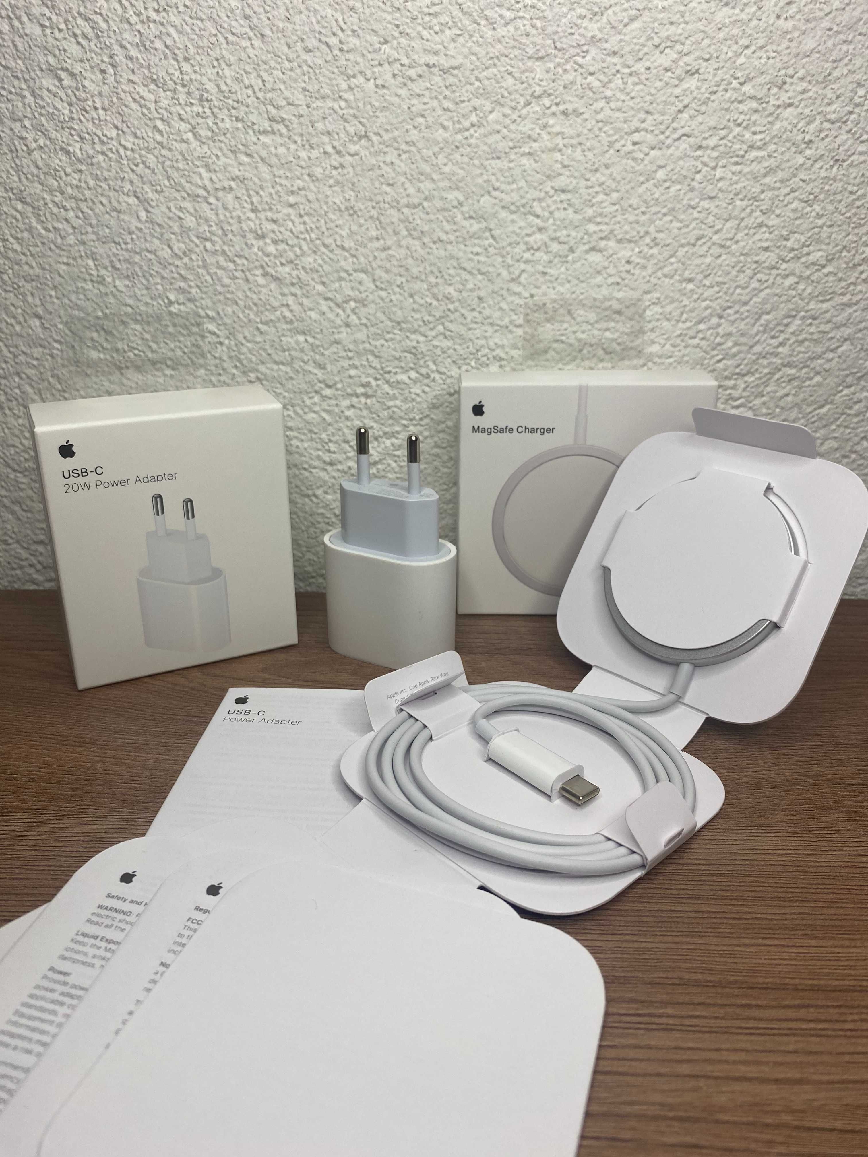 Apple зарядний комплект MagSafe (блок 20W + MagSafe charger 15W)