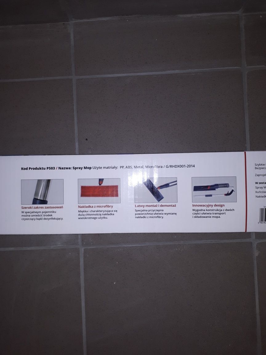 Nowy Clipro Mop z dozownikiem