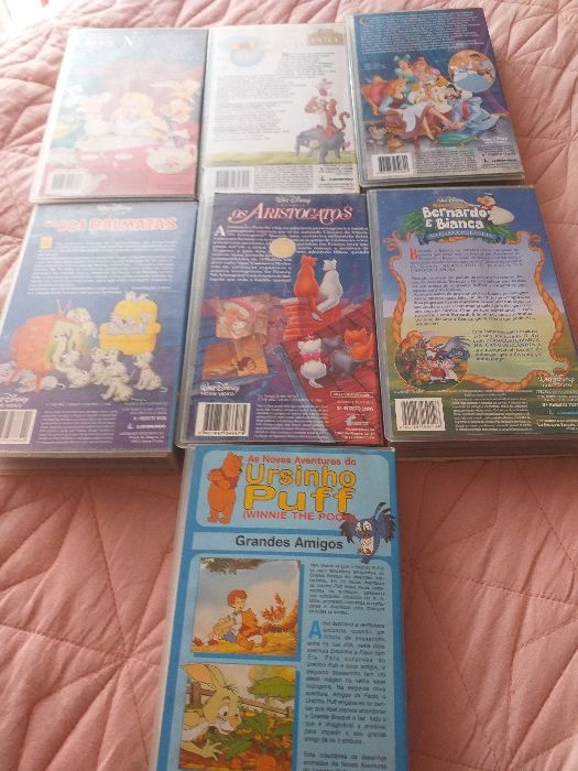 Clássico da walt Disney VHS em português originais