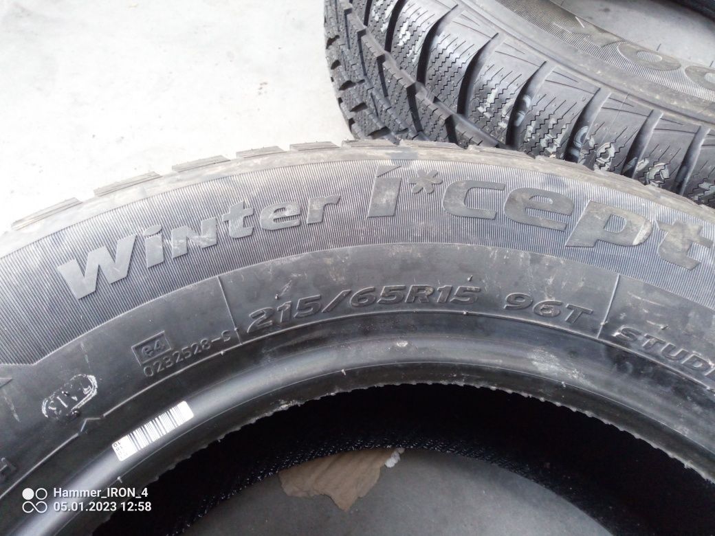 Opony zimowe hankook 215/65 r16 nowe