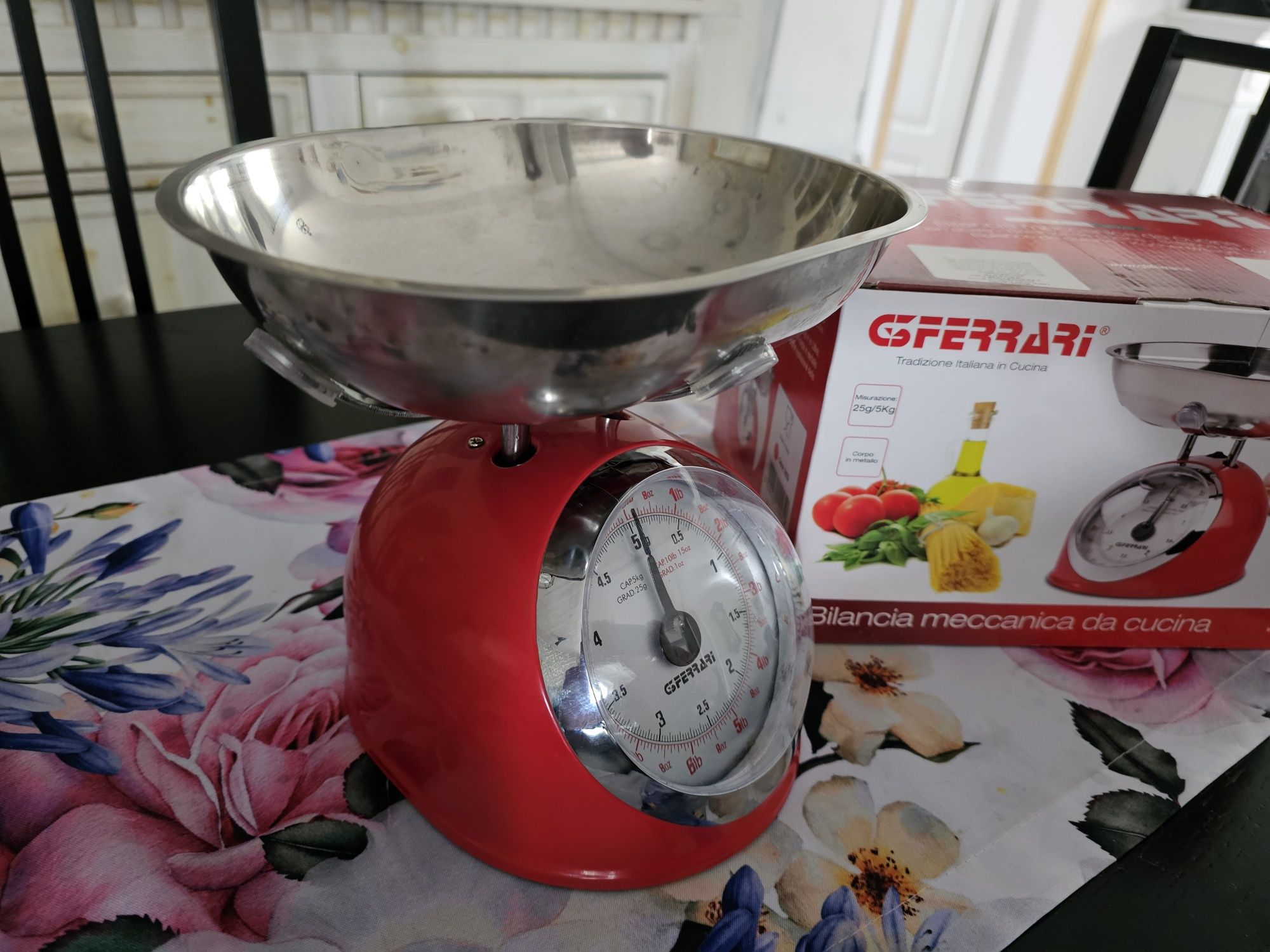 Waga kuchenna G3 Ferrari Retro 5 kg