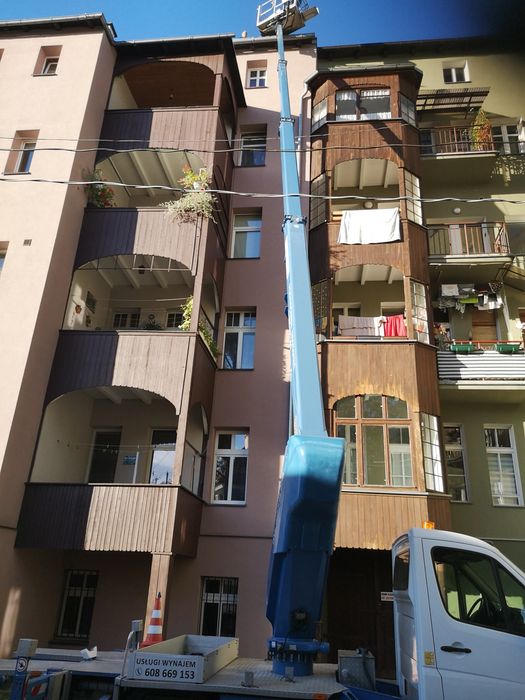 Podnośnik koszowy 22m, 27m - wynajem