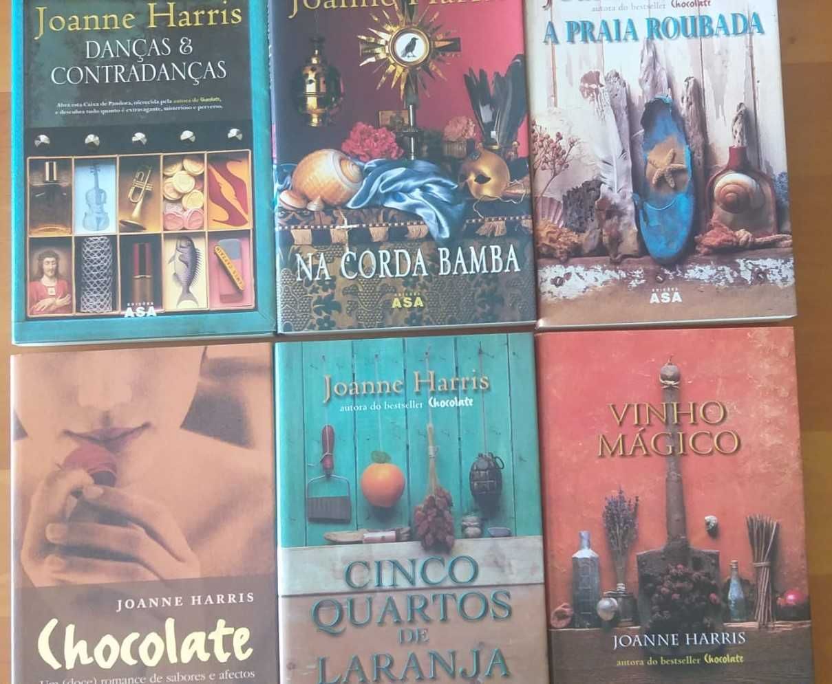 6 livros bestsellers de Joanne Harris