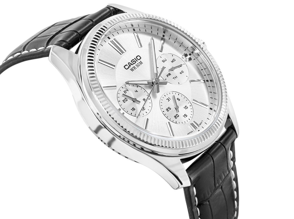 zegarek męski casio mtp-1375l-7avdf + box