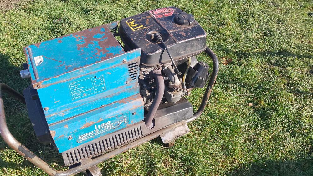 Generator prądu z spawarką