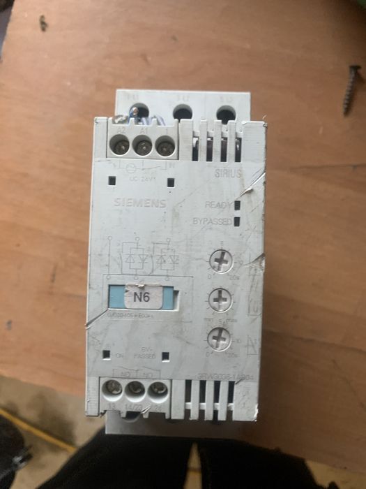 Контактний пучкач Slmens плавного пуску