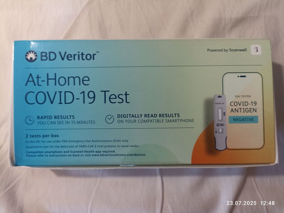 Новые тесты на COVID