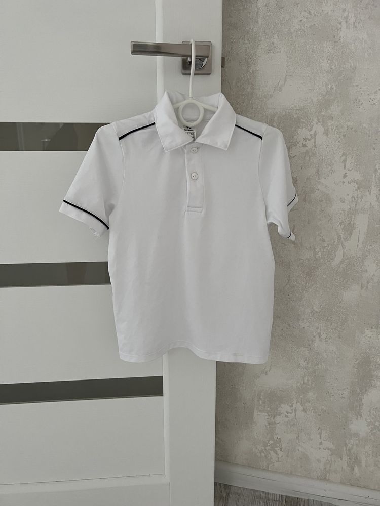 Поло футболка біла Smil Іспанія як Zara 116-122 5-6
