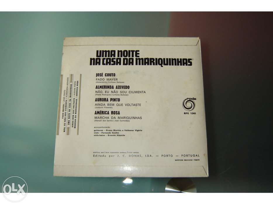 Disco Vinil - Uma Noite na casa da mariquinhas