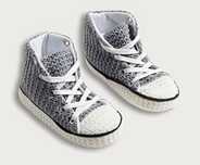 Капці жіночі, Тапки-кеды женские для дома. Кальцедония Converse