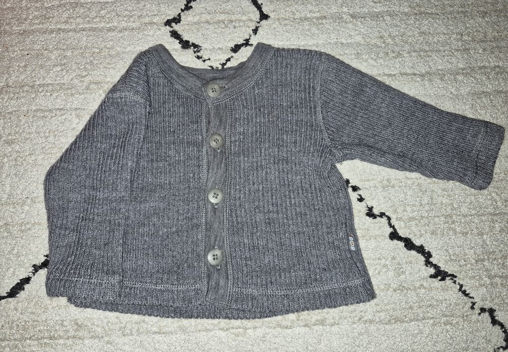 Sweterek 100% wełna merino 62cm