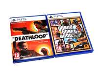 Zestaw 2 gier / Deathloop + GTA V / PlayStation 5 / PS5 / PL