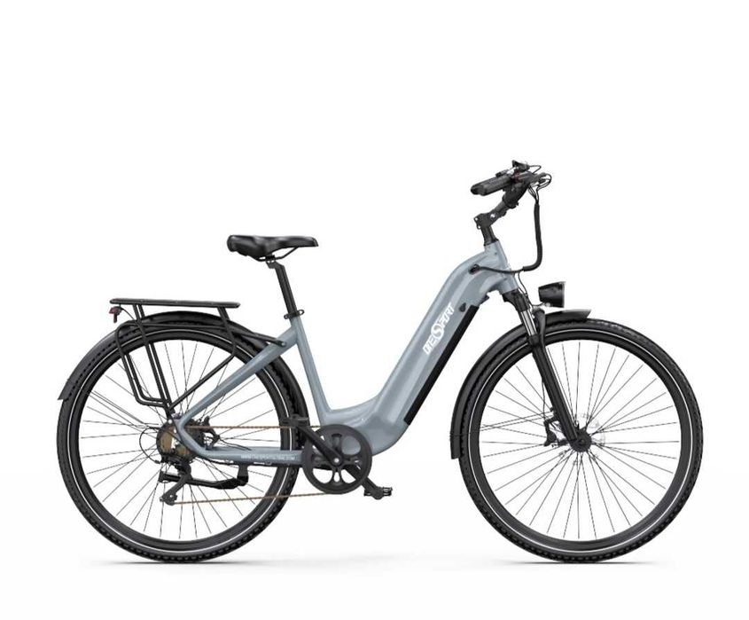 Rower elektryczny ONESPORT OT05 PRO 28" NOWY! Szary zasięg 140km