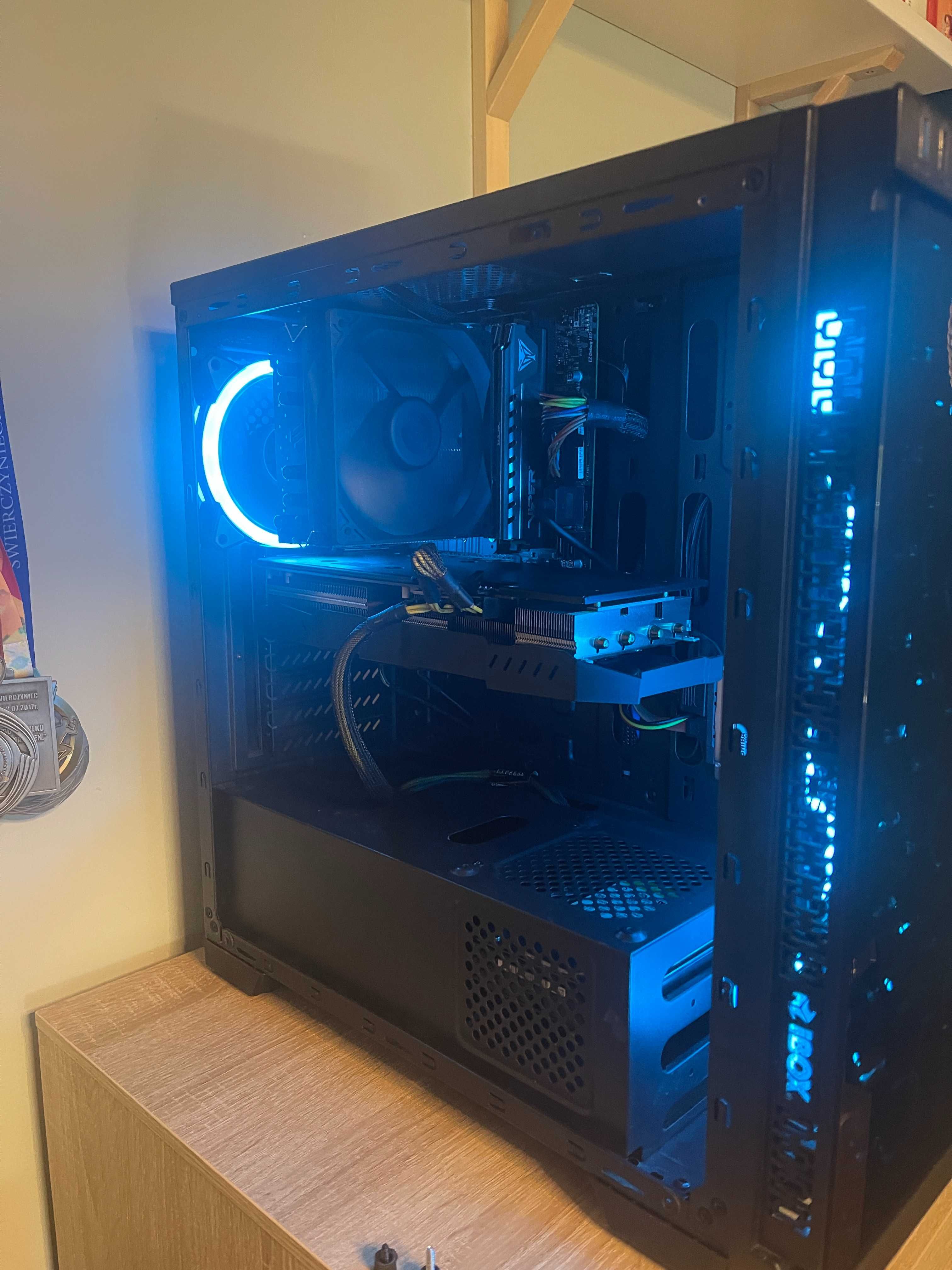 Świetny, superszybki i wydajny komputer do gier i5 x12/16DDR4/RX5700XT