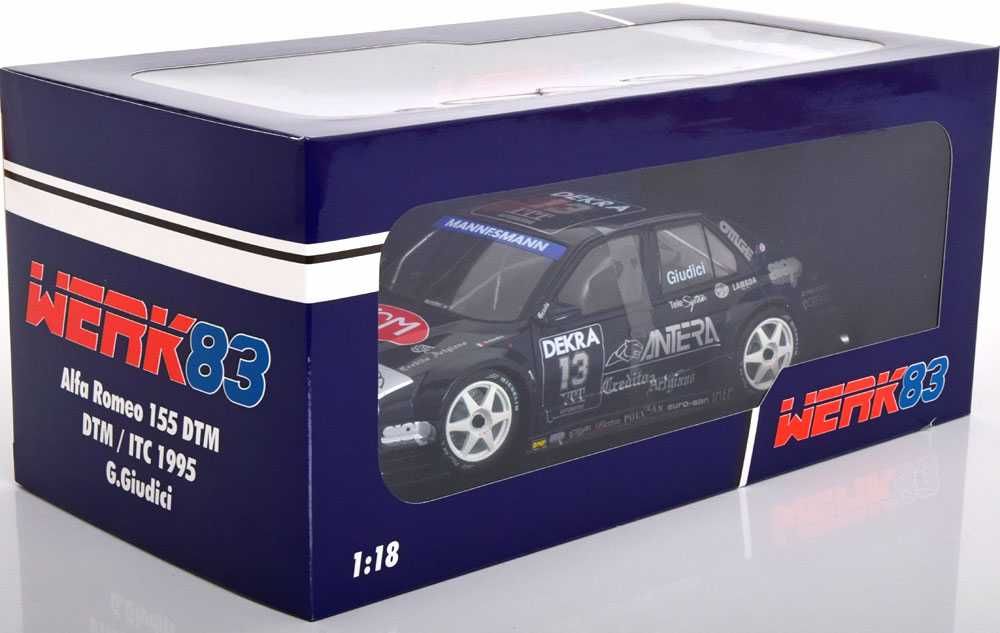 1:18 Werk 83 Alfa Romeo 155 V6 Ti #13 DTM / ITC 1995 G.Giudici