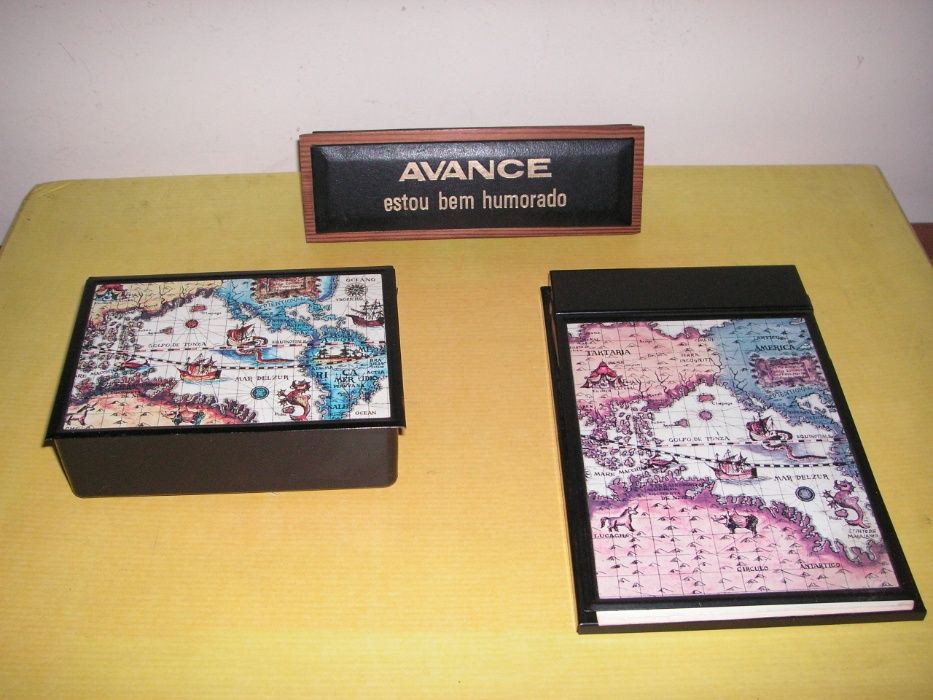 Acessórios para Secretária Caixa e Bloco Notas