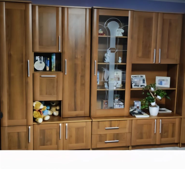 Meblościanka ZA DARMO segment meble pokojowe salonu