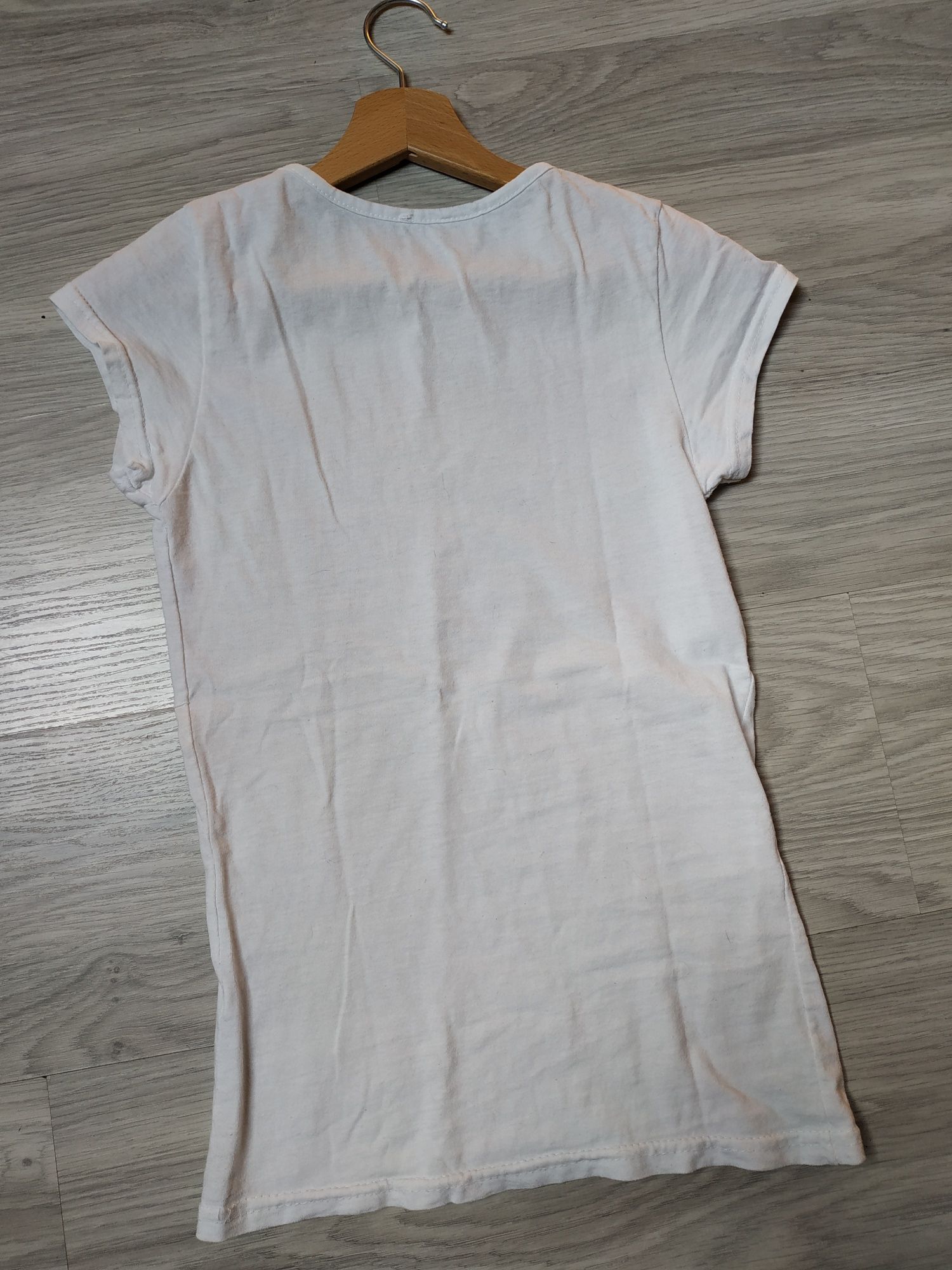 Bluzka damska koszulka bawełniana t-shirt podkoszulek S-M